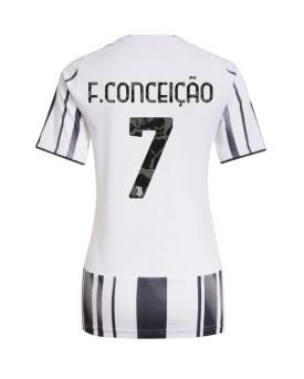 Billige Fotballdrakt Juventus Francisco Conceicao #7 Replika Hjemmedrakt Dame 2025-26 Kortermet Billige Fotballdrakt Juventus Francisco Conceicao #7 Replika Hjemmedrakt Dame 2025-26 Kortermet